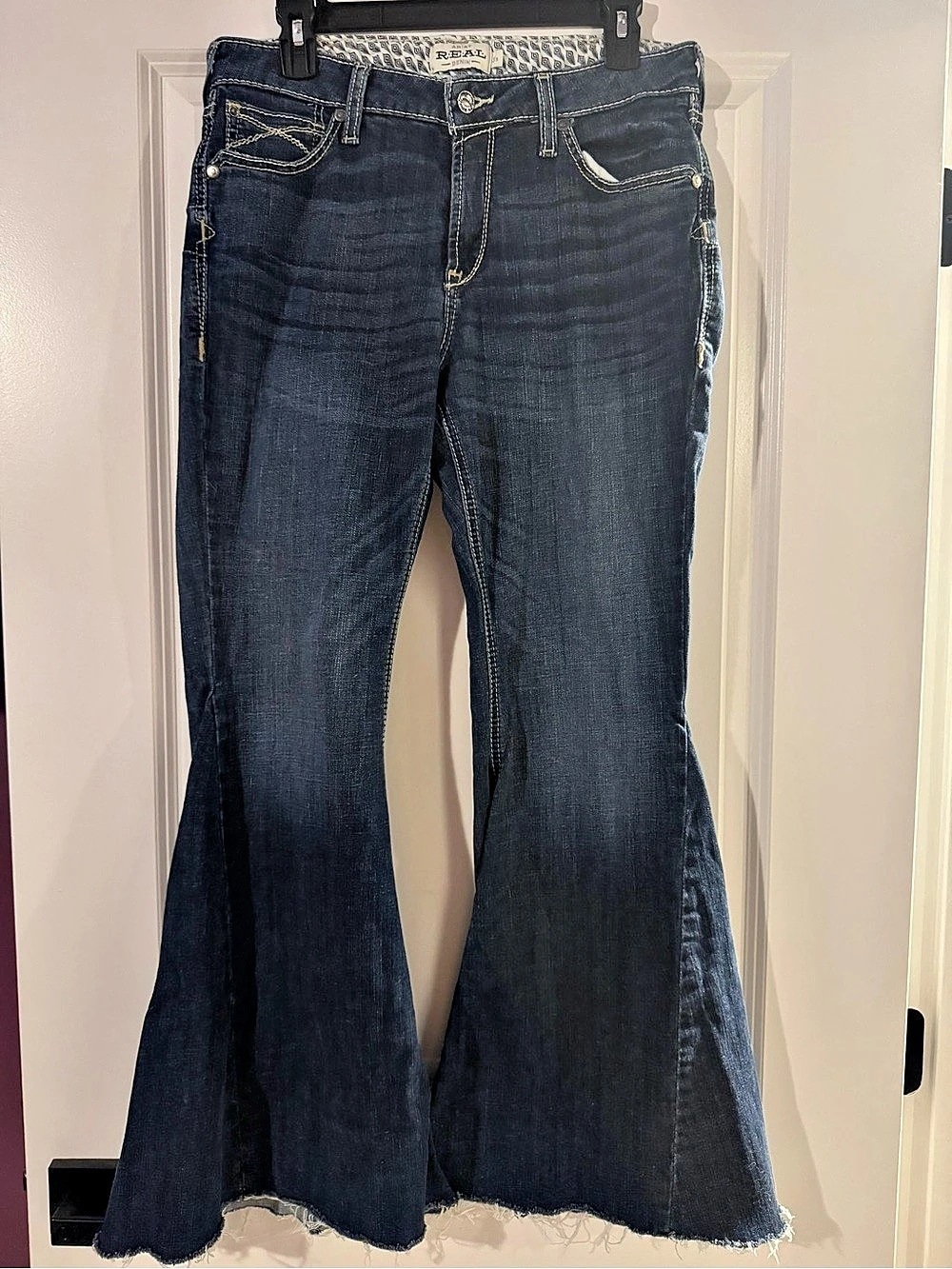 Ariat R.E.A.L. Denim Flare Jeans Blue Waist 31